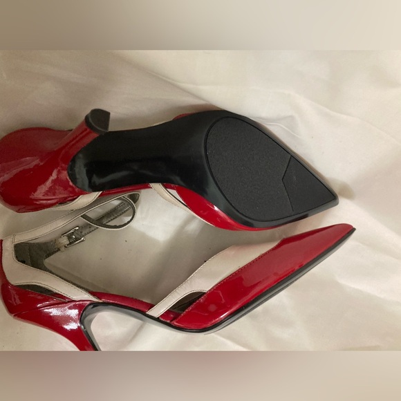 BANDOLINO Leather Ankle Wrap Pumps NWOT - Picture 4 of 8